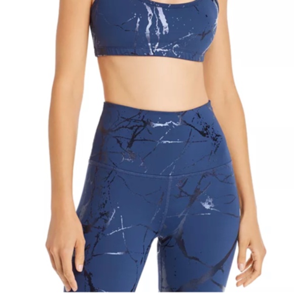 Beyond Yoga Lost Your Marbles Sports Bra & Leggings Size Medium - Picture 3 of 13